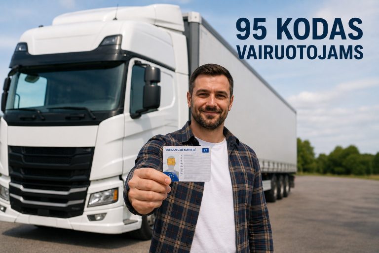 95 kodas vairuotojams